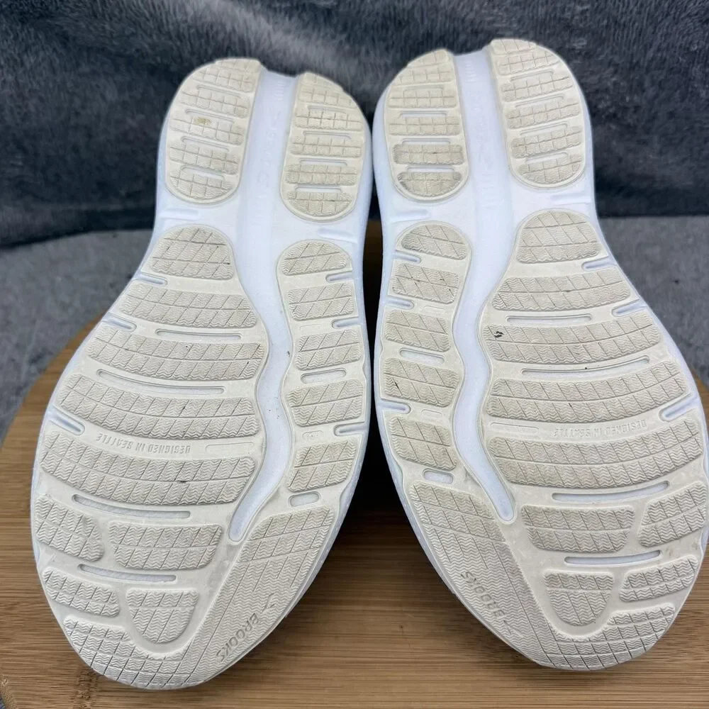 Brooks Ghost Max 2 Shoes Womens Size 7.5 White Running Sneakers 1204201B168